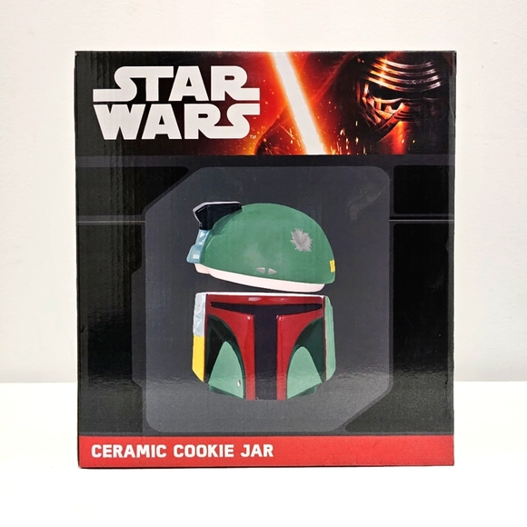 2015 Star Wars Boba Fett ceramic cookie jar - Picture 1 of 3